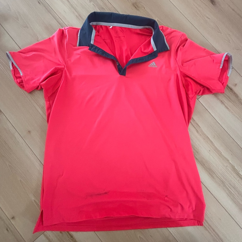 Adidas Red Climacool Shirt